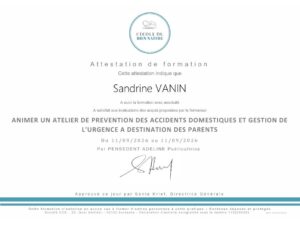 PREVENTION DES ACCIDENTS DOMESTIQUES